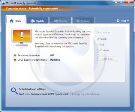Microsoft Security Essentials, antes "Morro", llegará el 23 de junio 5 mse.jpg