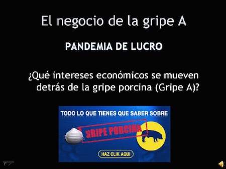 "El negocio de la gripe A", gancho para distribuir un nuevo troyano 3 gripeatroy.jpg