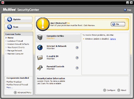 Falso positivo de McAfee deja sin funcionar miles de equipos 3 mcafee.jpg