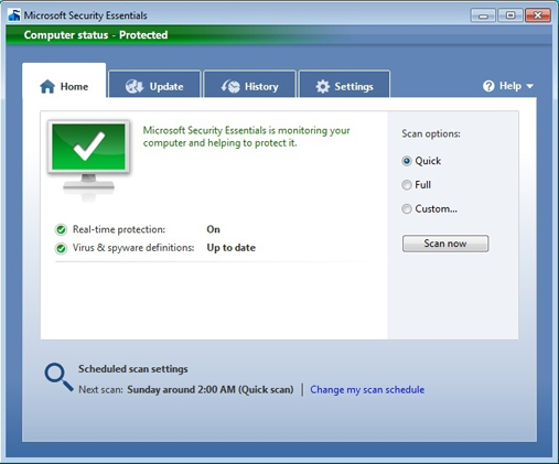 Microsoft Security Essentials seguirá hasta julio de 2015