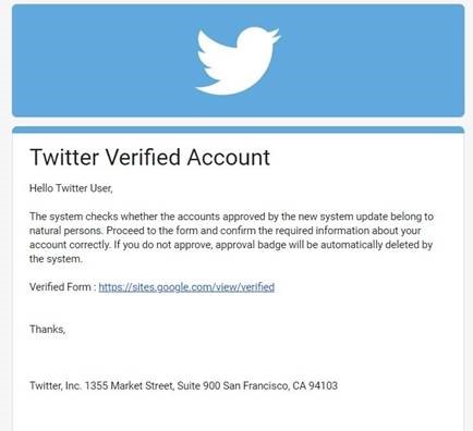 Twitter Blue y la verificación de cuentas: el nuevo señuelo favorito de los ciberdelincuentes 3 verificar cuenta twitter