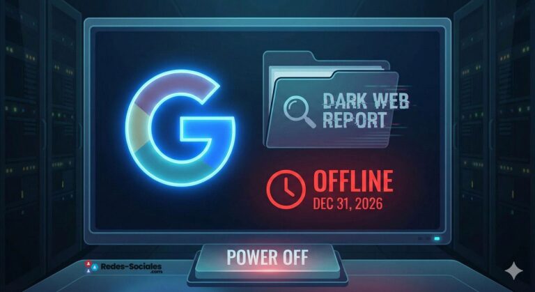 Google apagará su “Dark web report” en 2026: lo que cambia y por qué importa a la ciberseguridad