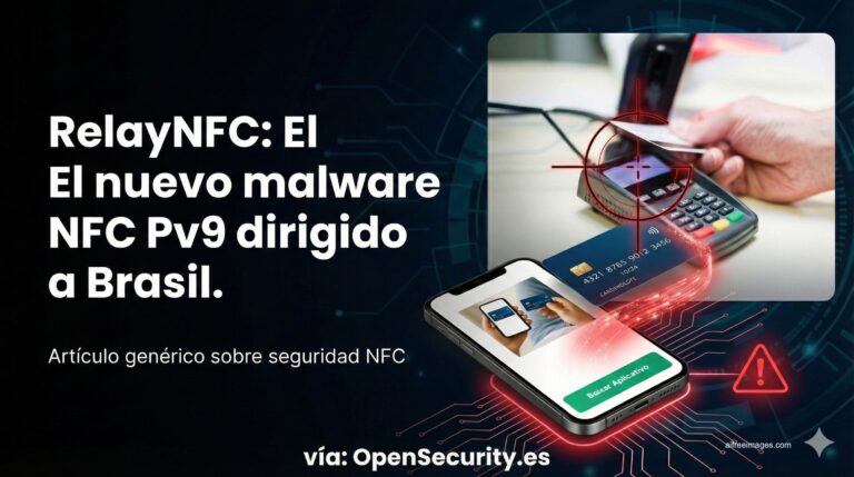 RelayNFC: el malware que convierte tu móvil Android en un “datáfono” para robar pagos contactless en Brasil