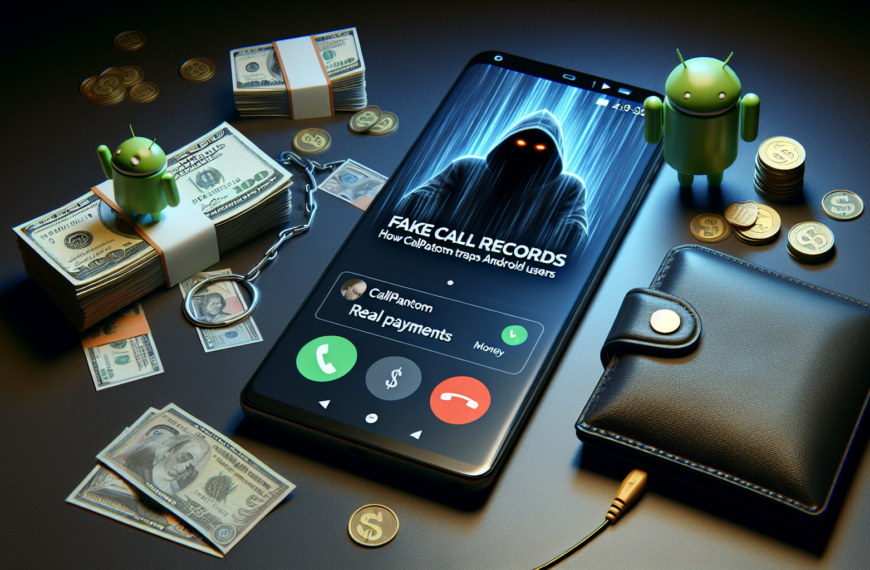 Registros de Llamadas Falsos, Pagos Reales: Cómo CallPhantom Engaña a los Usuarios de Android