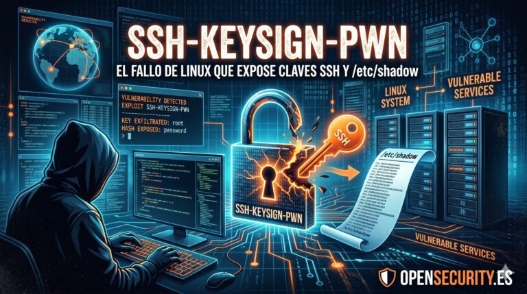ssh-keysign-pwn: el fallo de Linux que expone claves SSH y /etc/shadow