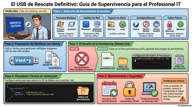 El USB de emergencia que puede salvar una respuesta ante un ciberincidente