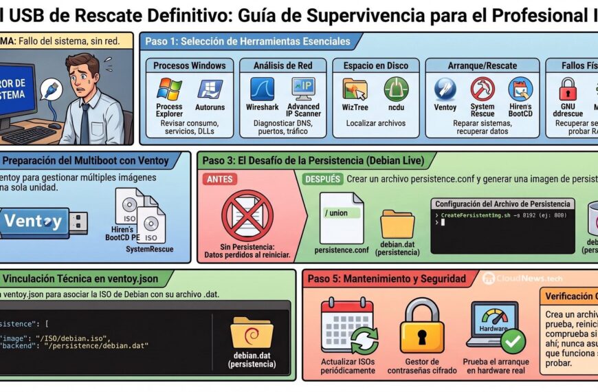 El USB de emergencia que puede salvar una respuesta ante un ciberincidente