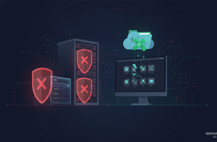 Servidores y NAS con alertas de seguridad y parches aplicados
